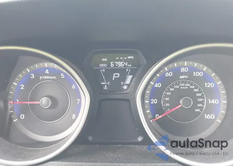 2013 Hyundai Elantra Limited z USA, uszkodzony, nr VIN KMHDH4AEXDU008225